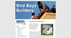 Desktop Screenshot of birdboyzbuilders.com